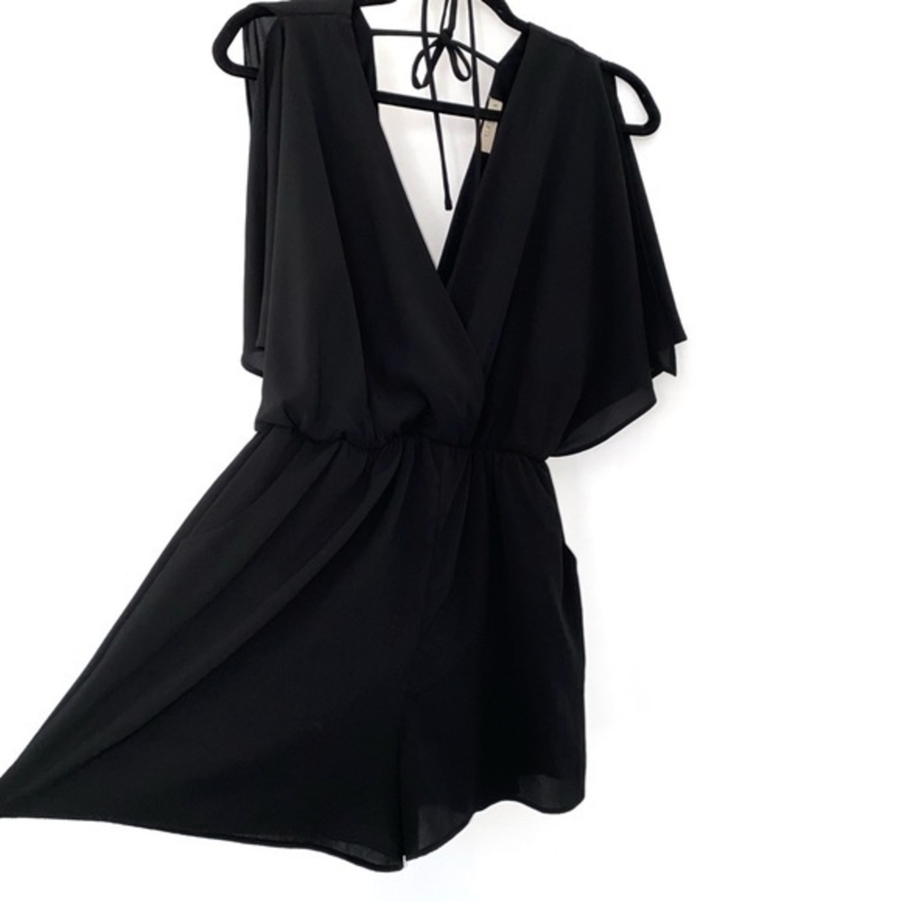 2/$10 ILLA Black Romper size S